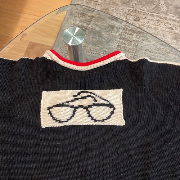 Vintage hand loomed cotton sweater in perfect condition - Picture 5 of 11